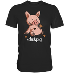 T-Shirt - "DickPig" Black Edition - Men - Schweinchen's Shop - Unisex-Shirts - Black / S