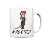 Tasse - "Mrs. Otter" - Schweinchen's Shop - Tassen - White glossy / 330ml