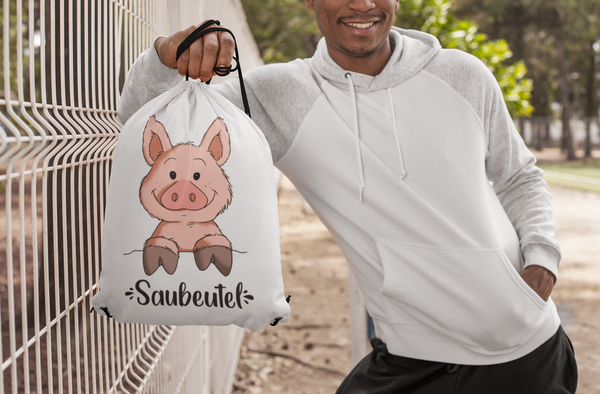Schweinchen Gym-Bag-Tasche