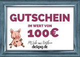 DickPig and Friends - Geschenkgutschein - Schweinchen's Shop - Gift Cards - 100,00 €