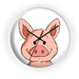 Schweinchen Uhr - Schweinchen's Shop - Home Decor - White / Black / 10"