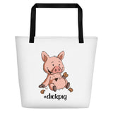Strandtasche - "DickPig" - Schweinchen's Shop - Default Title