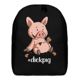 Minimalistischer Rucksack - "DickPig" - Black Edition - Schweinchen's Shop - Default Title