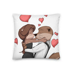 Premium-Kissen - "Otter Love" - Schweinchen's Shop -