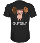 "Ferkules" Hinten - Premium Shirt - Schweinchen's Shop - Unisex-Shirts - Black / S