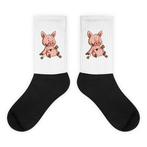 Socken "DickPig" oT - Schweinchen's Shop - L