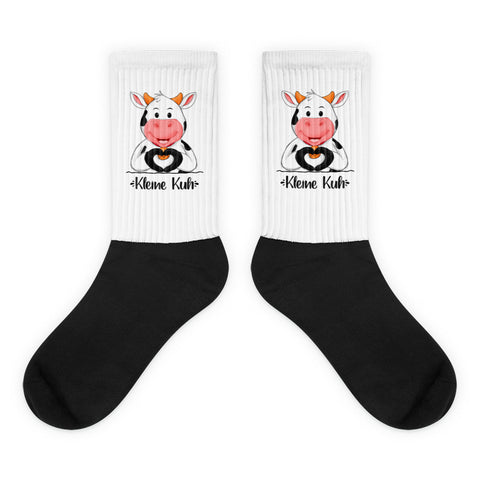 "Kleine Kuh" - Socken - Schweinchen's Shop - L
