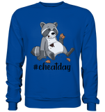 #cheatday - Basic Sweatshirt - Schweinchen's Shop - Sweatshirts - Royal Blue / S