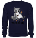 #cheatday - Basic Sweatshirt - Schweinchen's Shop - Sweatshirts - Oxford Navy / S