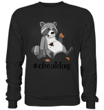#cheatday - Basic Sweatshirt - Schweinchen's Shop - Sweatshirts - Jet Black / S