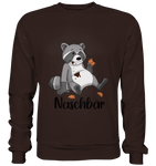 Naschbär - Basic Sweatshirt - Schweinchen's Shop - Sweatshirts - Hot Chocolate / S
