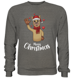 Christmas Sweatshirt - Alpaka Love - Schweinchen's Shop - Sweatshirts - Charcoal (Heather) / S