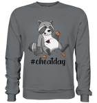 #cheatday - Basic Sweatshirt - Schweinchen's Shop - Sweatshirts - Steel Grey (Solid) / S