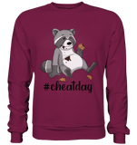 #cheatday - Basic Sweatshirt - Schweinchen's Shop - Sweatshirts - Burgundy / S