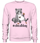 #cheatday - Basic Sweatshirt - Schweinchen's Shop - Sweatshirts - Baby Pink / S
