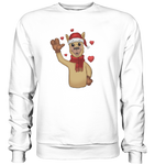 Christmas Sweatshirt - Alpaka Love - Schweinchen's Shop - Sweatshirts - Arctic White / S