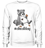 #cheatday - Basic Sweatshirt - Schweinchen's Shop - Sweatshirts - Arctic White / S