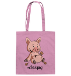 Baumwolltasche - "dickpig" - Schweinchen's Shop - Taschen - Classic Pink / ca. 38x42