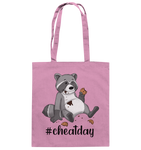 #cheatday - Baumwolltasche - Schweinchen's Shop - Taschen - Classic Pink / ca. 38x42