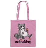#cheatday - Baumwolltasche - Schweinchen's Shop - Taschen - Classic Pink / ca. 38x42