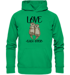 Love Each Otter Kids - Kids Premium Hoodie - Schweinchen's Shop - Kinder-Produkte - Kelly Green / 116