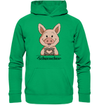 Schweinchen Kids - Kids Premium Hoodie - Schweinchen's Shop - Kinder-Produkte - Kelly Green / 116