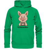 Schweinchen Kids - Kids Premium Hoodie - Schweinchen's Shop - Kinder-Produkte - Kelly Green / 116