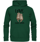 Love Each Otter Kids - Kids Premium Hoodie - Schweinchen's Shop - Kinder-Produkte - Bottlegreen / 116