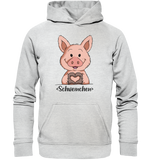 Schweinchen Kids - Kids Premium Hoodie - Schweinchen's Shop - Kinder-Produkte - Heather Grey (meliert) / 116