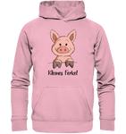 Kleines Ferkel - Kids Premium Hoodie - Schweinchen's Shop - Kinder-Produkte - Light Pink / 116