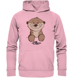 Otter Kids - Kids Premium Hoodie - Schweinchen's Shop - Kinder-Produkte - Light Pink / 116
