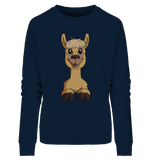 Pullover - Alpaca - Ladies - Schweinchen's Shop - Sweatshirts - French Navy / S