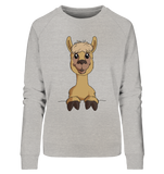 Pullover - Alpaca - Ladies - Schweinchen's Shop - Sweatshirts - Heather Grey / S