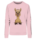 Pullover - Alpaca - Ladies - Schweinchen's Shop - Sweatshirts - Cotton Pink / S