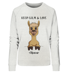 Pullover - "Keep Calm" - Ladies - Schweinchen's Shop - Sweatshirts -