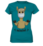 T-Shirt - "mimimi" - Ladies - Schweinchen's Shop - Lady-Shirts - Diva Blue / XS