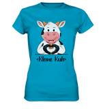 T-Shirt - "Kleine Kuh" - Ladies - Schweinchen's Shop - Lady-Shirts - Atoll / XS