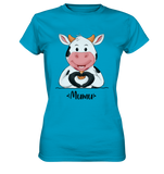 T-Shirt - "MUMU" - Ladies - Schweinchen's Shop - Lady-Shirts - Atoll / XS