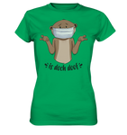 T-Shirt - "Is doch doof" - Ladies - Schweinchen's Shop - Lady-Shirts - Kelly Green / XS