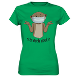 T-Shirt - "Is doch doof" - Ladies - Schweinchen's Shop - Lady-Shirts - Kelly Green / XS