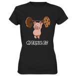 "Ferkules" - Ladies Premium Shirt - Schweinchen's Shop - Lady-Shirts - Black / XS