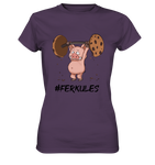 "Ferkules" - Ladies Premium Shirt - Schweinchen's Shop - Lady-Shirts - Urban Purple / XS