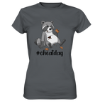 #cheatday - Ladies Premium Shirt - Schweinchen's Shop - Lady-Shirts - Dark Grey / XS