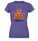 T-Shirt - "Halloween" - Ladies - Schweinchen's Shop - Lady-Shirts - Millenial Lilac / XS