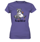 Naschbär - Ladies Premium Shirt - Schweinchen's Shop - Lady-Shirts - Millenial Lilac / XS