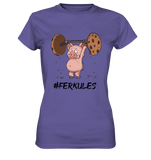 "Ferkules" - Ladies Premium Shirt - Schweinchen's Shop - Lady-Shirts - Millenial Lilac / XS
