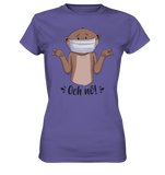 T-Shirt - "och nö" - Ladies - Schweinchen's Shop - Lady-Shirts - Millenial Lilac / XS