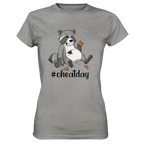 #cheatday - Ladies Premium Shirt - Schweinchen's Shop - Lady-Shirts - Sports Grey (meliert) / XS