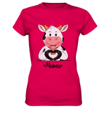 "MUMU" - Ladies Premium Shirt - Schweinchen's Shop - Lady-Shirts - Sorbet / XS