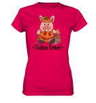 T-Shirt - "Süßes Ferkel" - Ladies - Schweinchen's Shop - Lady-Shirts - Sorbet / XS
